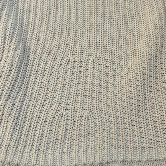 APiece Apart New York Cable Detail Cashmere/Cotton Blend Sweater - Picture 5 of 6